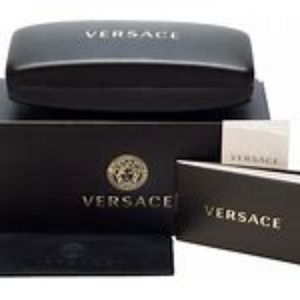 authentic  never used versace glasses case
